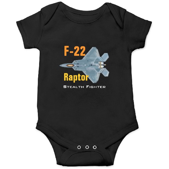 F 22 Raptor stealth fighter Onesies