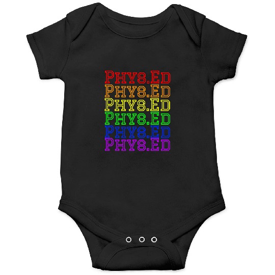 Physical Education Teacher- Rainbow Phys.Ed Onesies