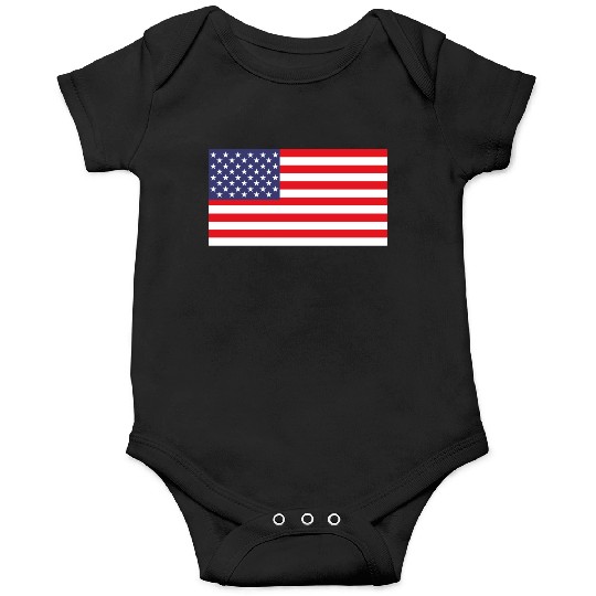 American Flag Onesies