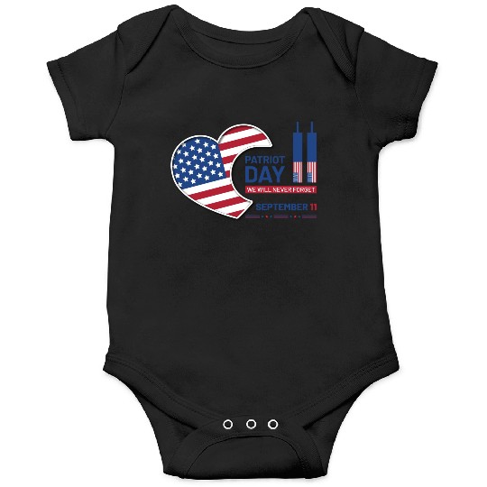 Patriot Day 9 11 USA Onesies