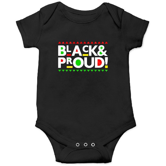 Black and Proud Onesies