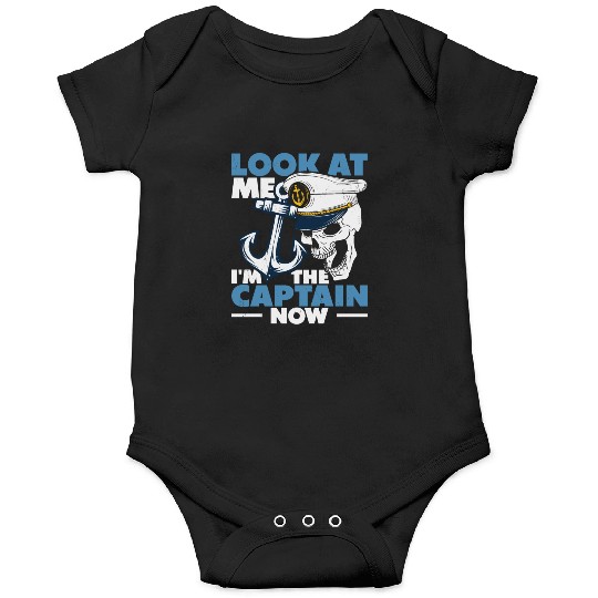 Captain Boat Lovers Fishermen Sailing Boating Onesies