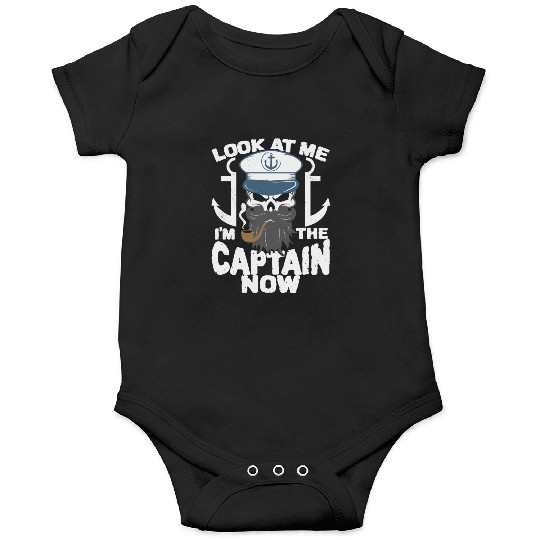 Captain Boat Lovers Fishermen Sailing Boating Onesies