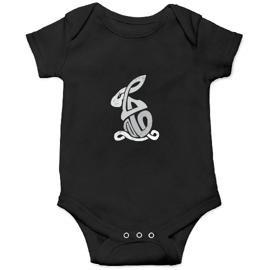 Celtic Symbols Bunny Celtic Knot Gift Idea Onesies