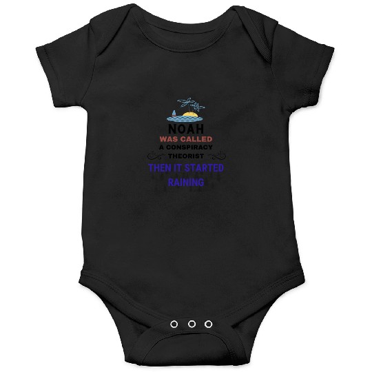 Conspiracy Theory of Noah's Ark Onesies