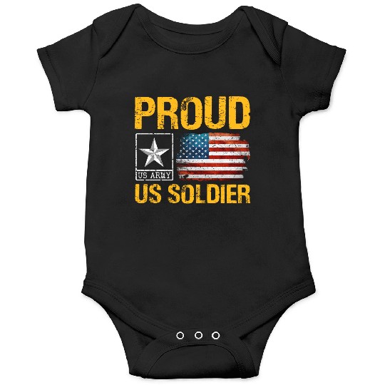 Proud Army Son Army Mom US Army Memorial Day Onesies