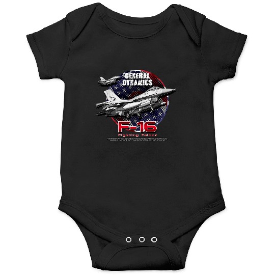 F-16 Fighting Falcon General Dynamics Fighter Jet Onesies