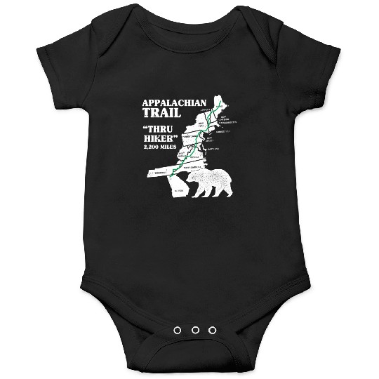 Thruh Hiker, Appalachian Trail - US Trail Onesies