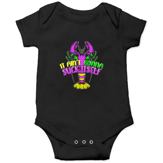 Funny Lobster Mardi Gras Onesies