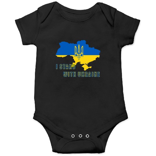 I Stand With Ukraine Onesies