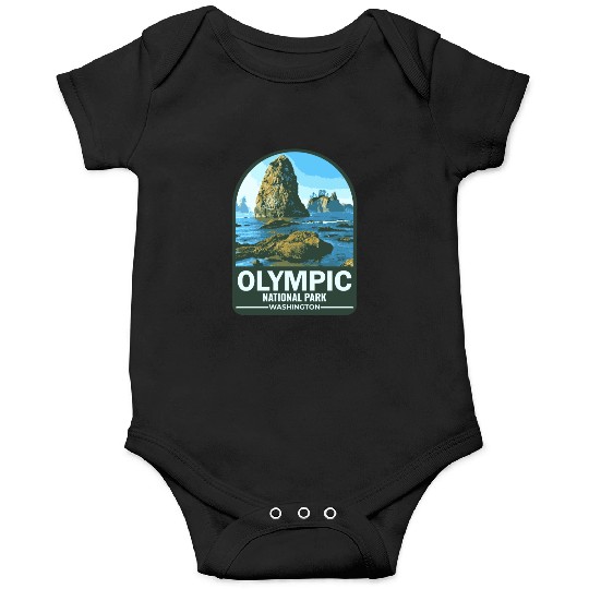 OLYMPIC national park Washington usa Onesies