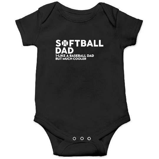 Softball Dad Onesies