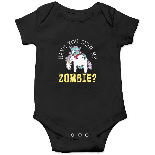 Have You Seen My Zombie Halloween Trick Or Treat Onesies