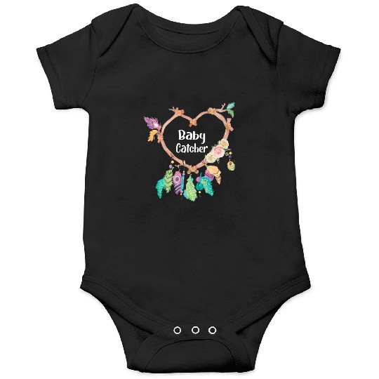 Baby Catcher Midwife Dreamcatcher Doula Onesies