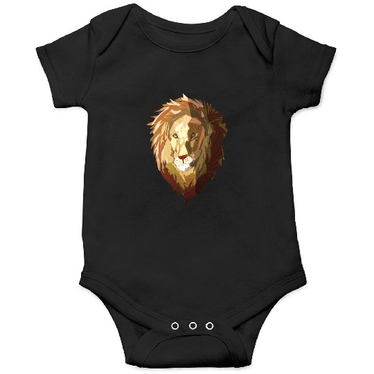 Lion: King of the Jungle graphic Art Onesies