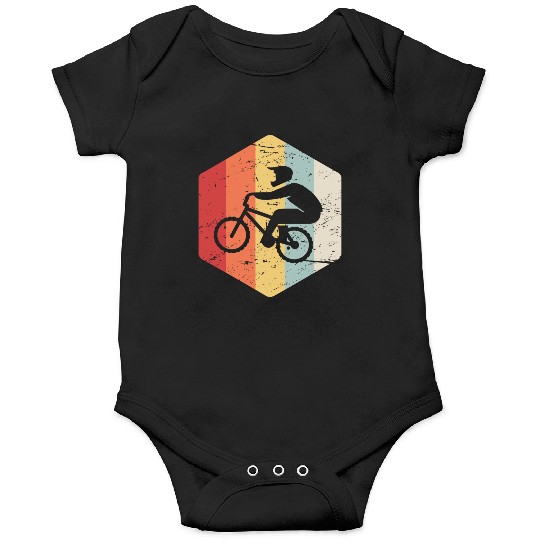 Retro Vintage Cycling Bicycle Motocross Racing Bmx Onesies