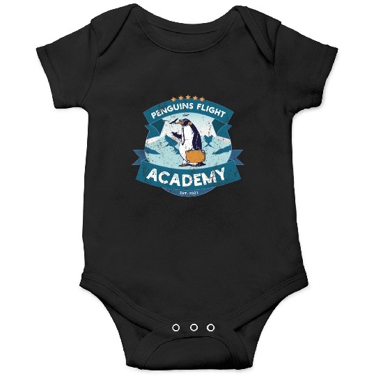 Penguin Academy Onesies