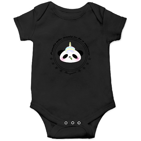 Panda who wants to be a unicorn, Unipan #2 Onesies