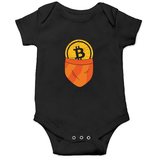 Funny Bitcoin Crypto Blockchain Btc Fun lovers Onesies