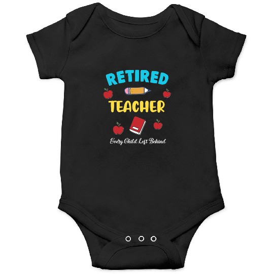 retired teacher funny retirement gift Onesies