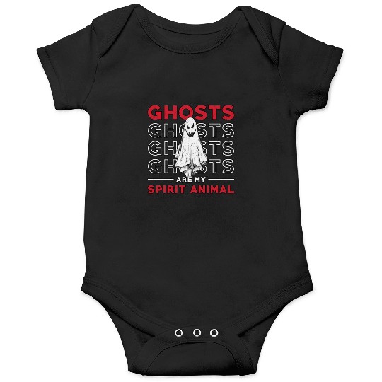 Ghosts Are My Spirit Animal Ghost Hunting Hunter Onesies