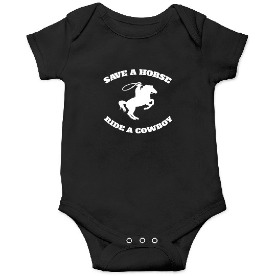 Horse Cowboy Onesies