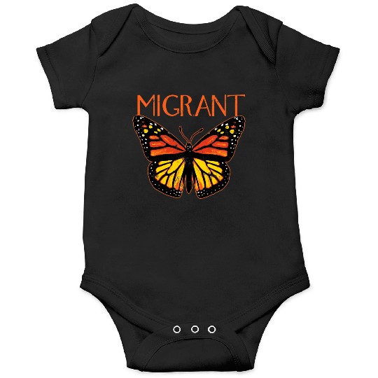 Monarch Butterfly Migration Funny Butterfly Lover Onesies