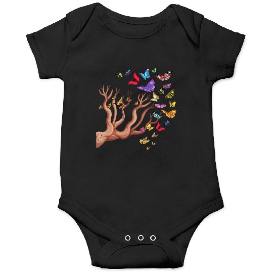 Monarch Butterflies Nature Butterfly Onesies