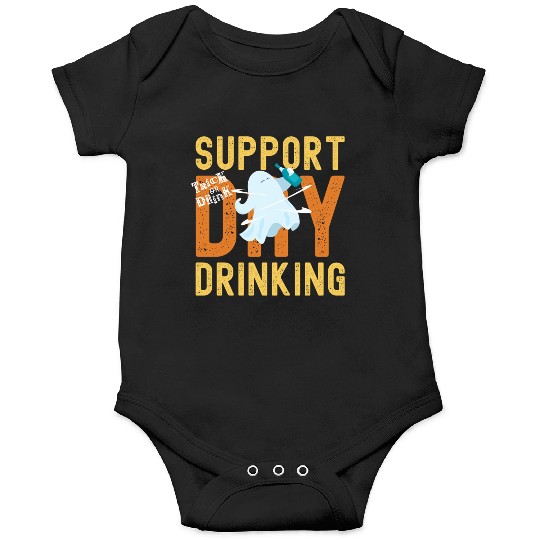 Support Day Drinking Halloween Onesies