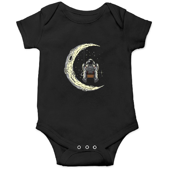 Astronaut Swing Stars Moon Space Lover Onesies