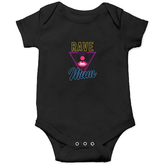 EDM Rave Techno 80s Rave Mum Onesies