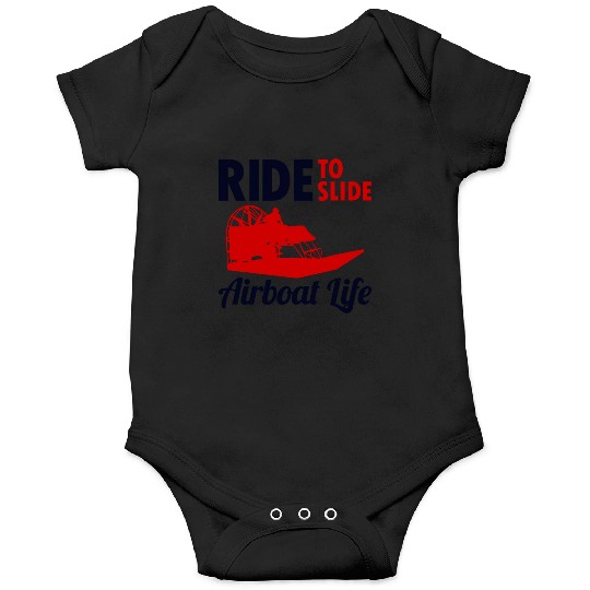 Airboat Fanboat Airboating Swamp boat Race Ride Onesies