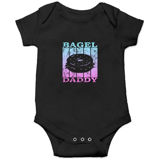 bagel dad 4 Onesies