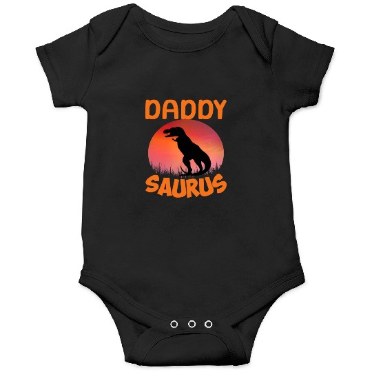 Daddysaurus Papasaurus Onesies