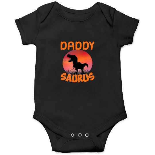 Daddysaurus Papasaurus Onesies
