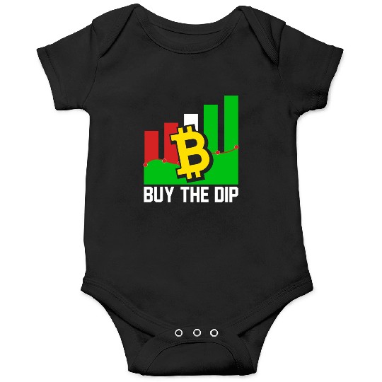 Buy The Dip Blockchain Bitcoin SVG Onesies