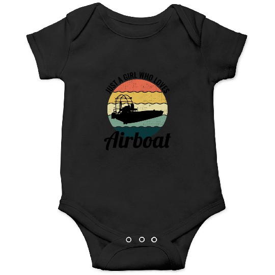 Airboat Fanboat Airboating Planeboat Swamp boat Onesies