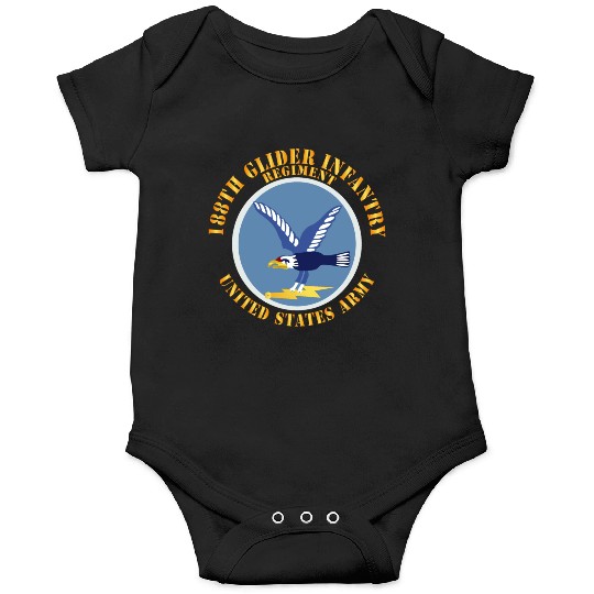 Army 188th Glider Infantry Regiment SSI X 300 Onesies