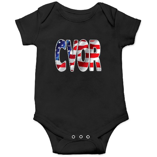 Nurses USA Flag Stars Stripes CVOR Onesies