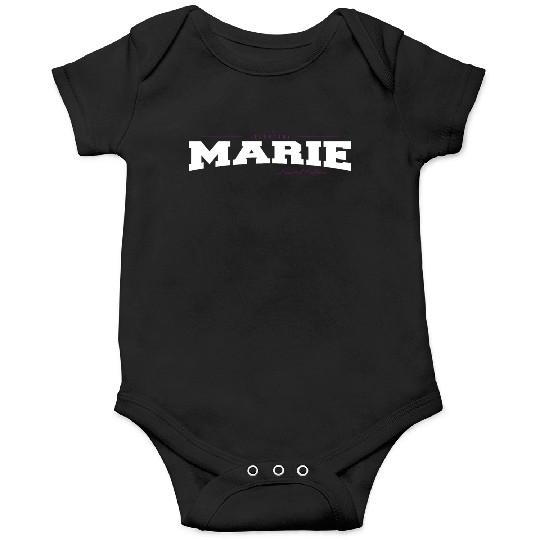 Marie Name Limited Edition Funny Retro Vintage 80s Onesies