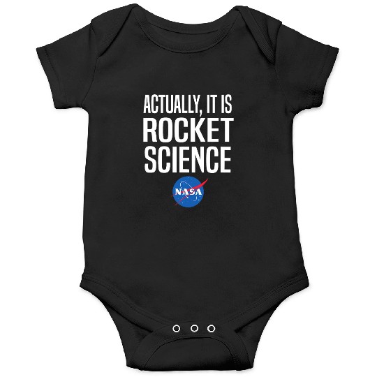 Actually It Is Rocket Science Graphic Onesies NASA