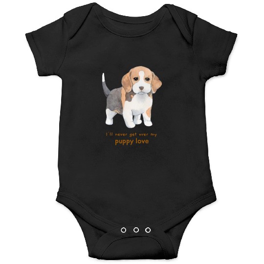 I'll Never Get over my Puppy Love. Adorable Beagle Onesies