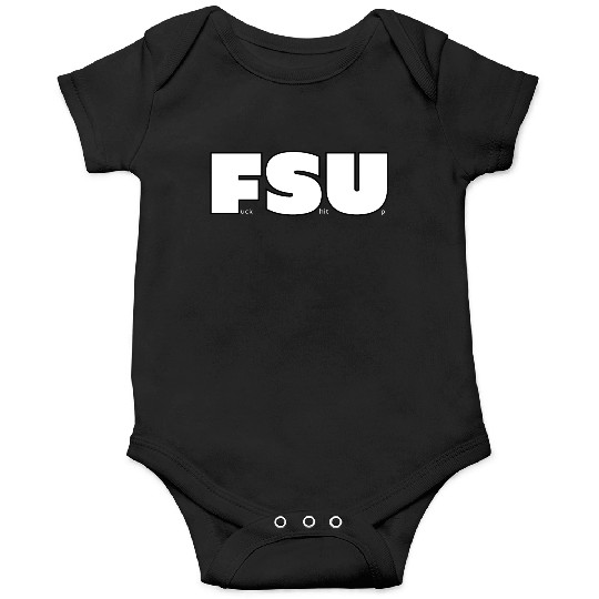 FSU Fuck Shit Up (Black Outlines) Onesies