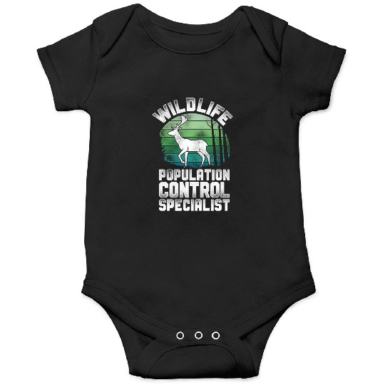 Buck Deer Hunting Hunter Vintage Onesies