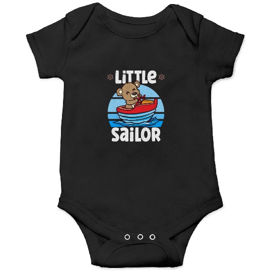 Sailing Sailboat Boating Kid Child Yacht Boat Onesies