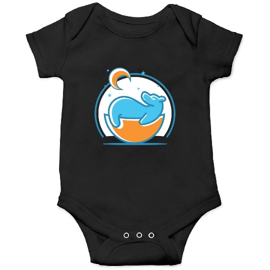Polar Bear and Moon Onesies