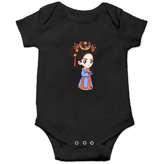 HAND PAINTED GIRL IMAGE Onesies