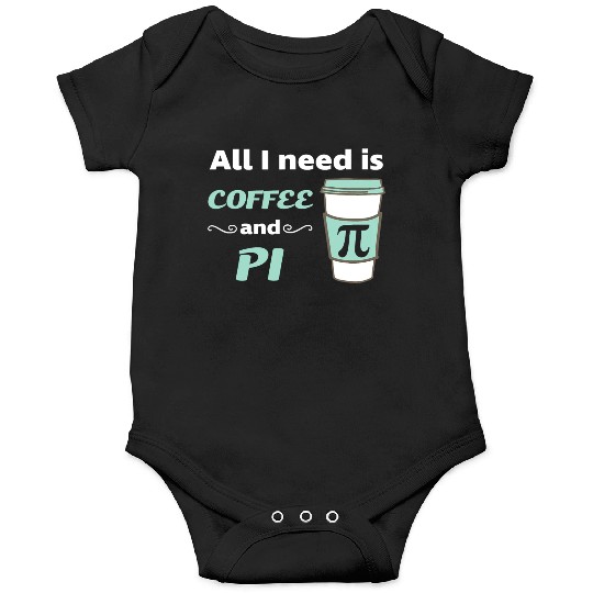 Pi Day Math Coffee Lover Geometry Calculus Trigono Onesies