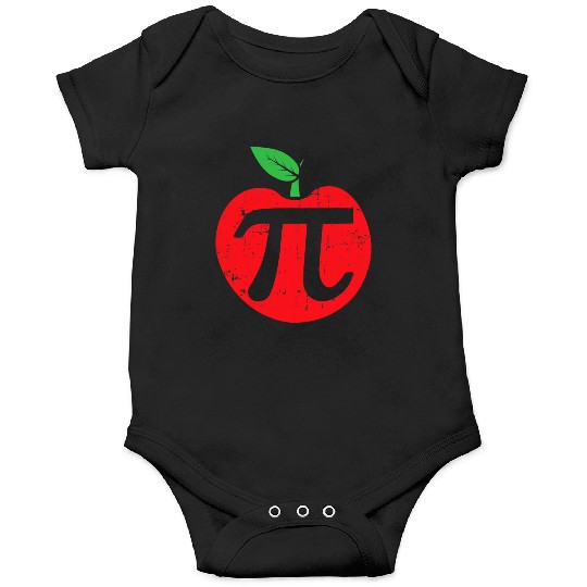 Pi Day Apple Pie Pun 3 14 Cute Math Lover Teacher Onesies