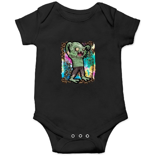 Halloween Lake Monster Nessy Tie Dye Onesies